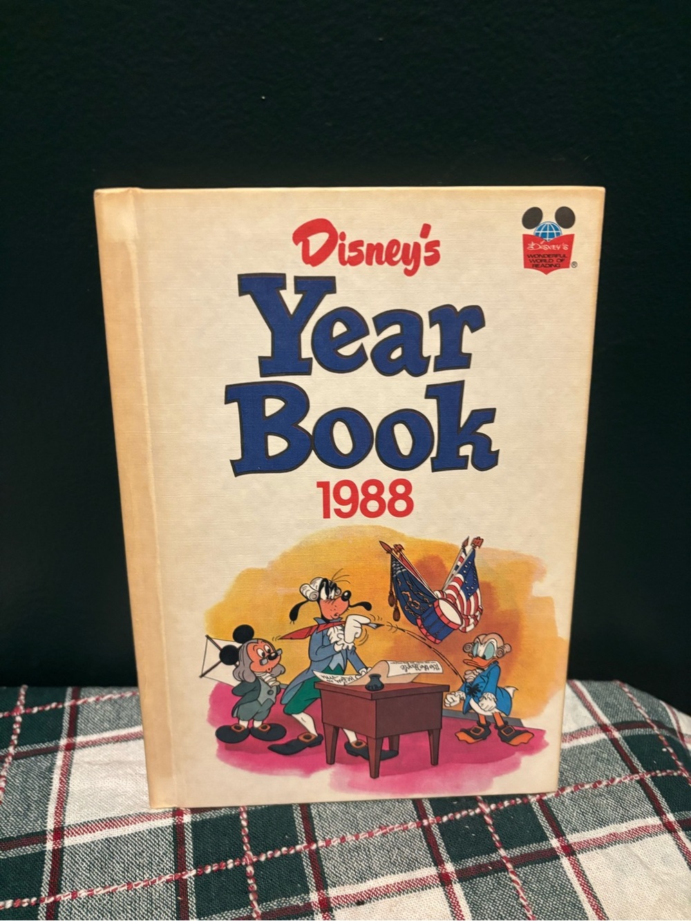 Vintage Disney Year Book 1988 Illustrated Hardcover